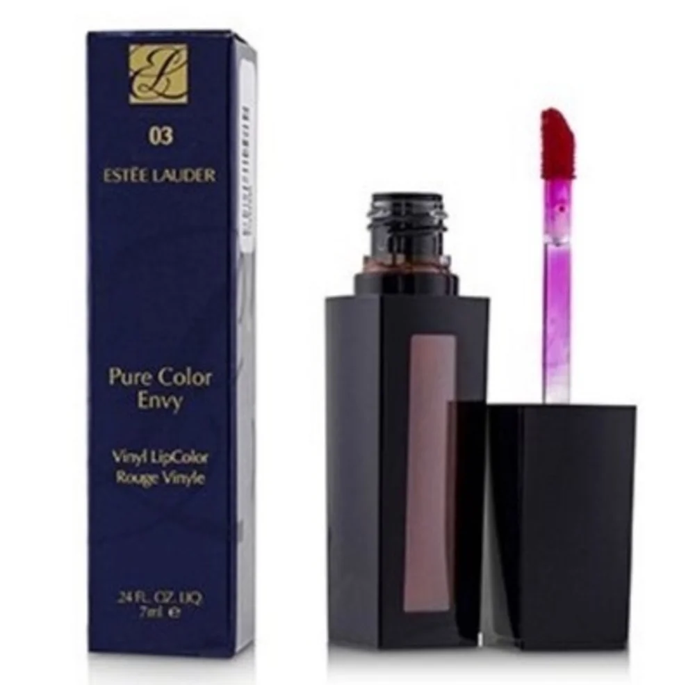 Estée Lauder Pure Color Envy Vinyl Lipgloss Lipstick 03 Shock NIB